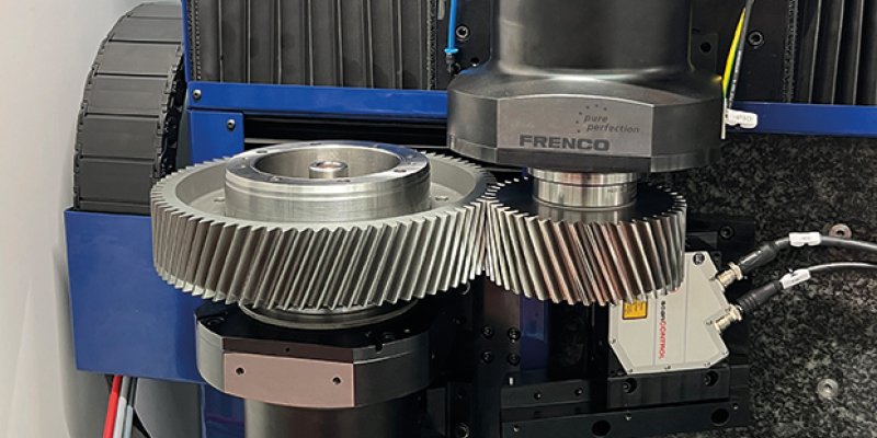 Bei der Herstellung von Elektro-Getrieben kommt es auf Geräuschminimierung an. Eine Wälzprüfung mit integrierter Geräuschprüfung ermöglicht das RW EV von Frenco.